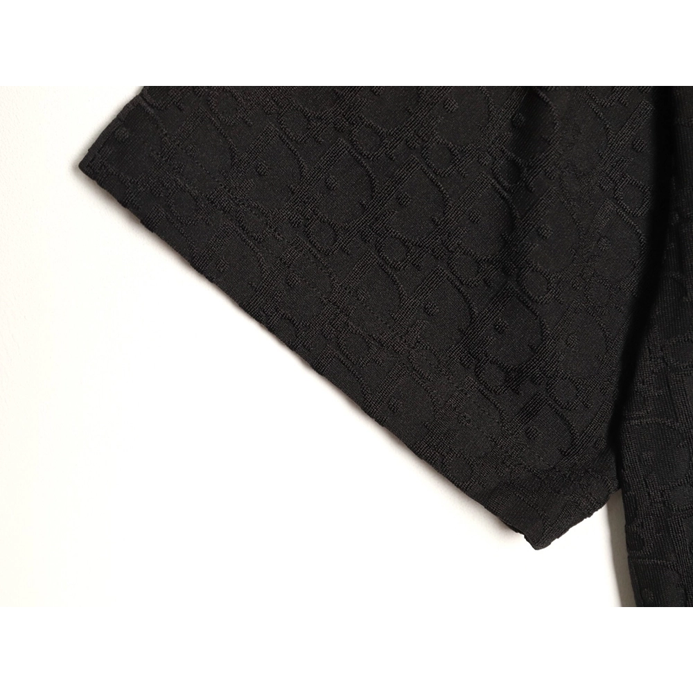 Dior All-Over Oblique Jacquard Short-Sleeve T-Shirt TSK1,Dior
