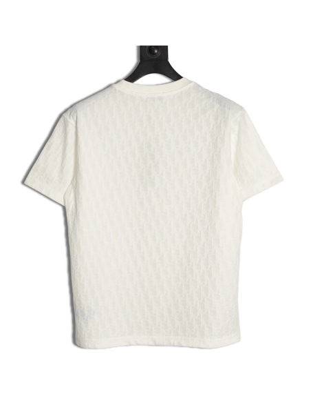 Dior All-Over Oblique Jacquard Short-Sleeve T-Shirt,Dior