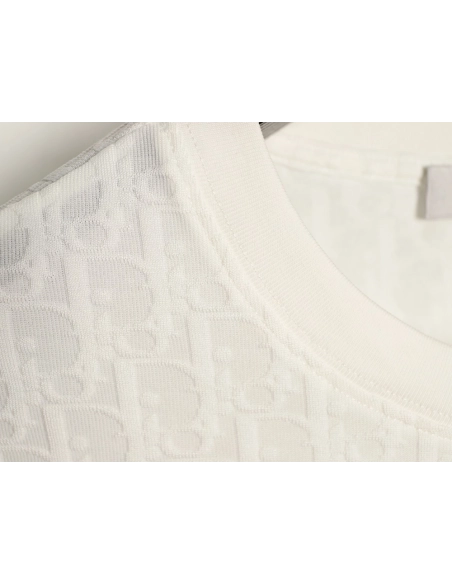 Dior All-Over Oblique Jacquard Short-Sleeve T-Shirt,Dior
