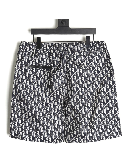 Dior Striped Webbing Monogram Shorts,Dior