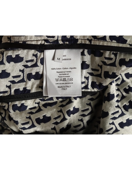 Dior Striped Webbing Monogram Shorts,Dior
