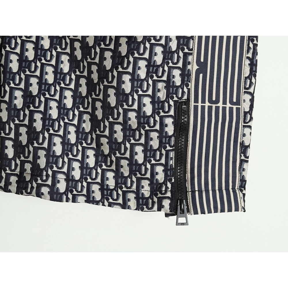 Dior Striped Webbing Monogram Shorts,Dior