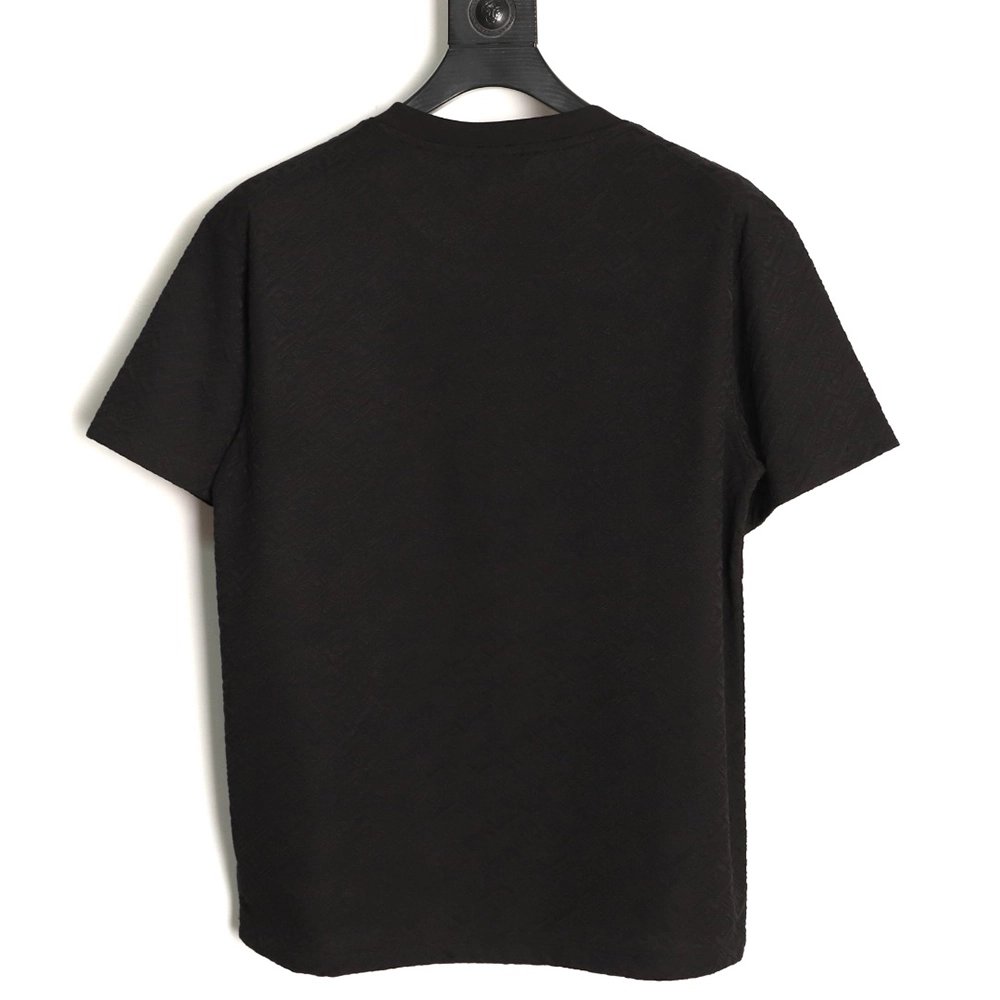 Fendi FF Monogram Jacquard Short-Sleeve T-Shirt TSK1,Fendi