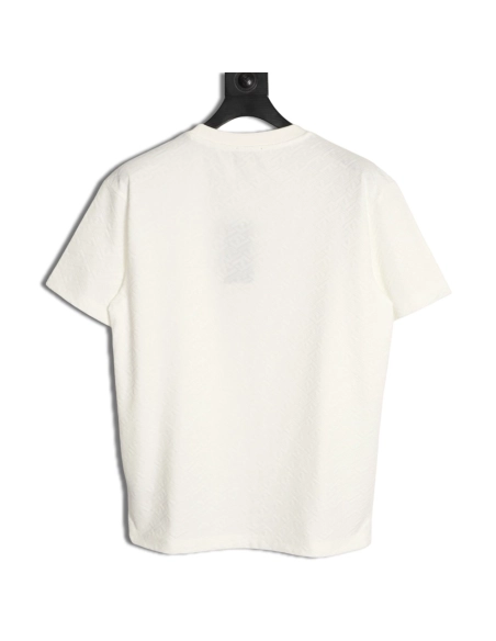 Fendi FF Monogram Jacquard Short-Sleeve T-Shirt,Fendi