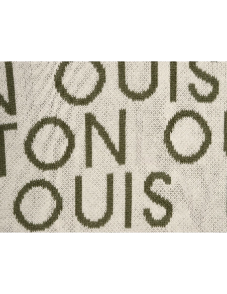 Louis Vuitton All-Over Logo Knit Short-Sleeve shirt,Louis Vuitton