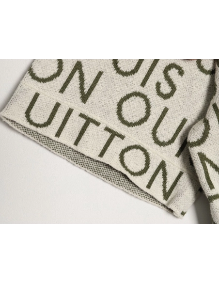 Louis Vuitton All-Over Logo Knit Short-Sleeve shirt,Louis Vuitton