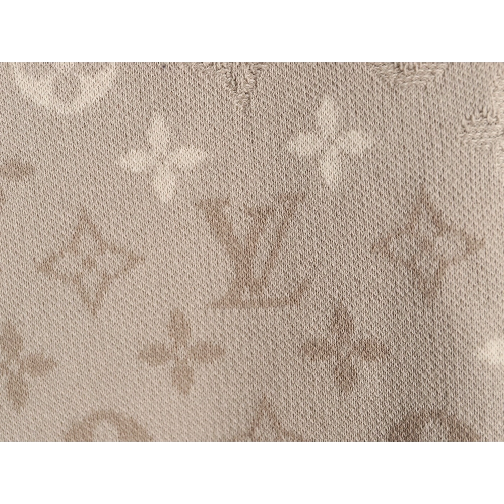 Louis Vuitton all-over print jacquard knit short-sleeved shirt,Louis Vuitton