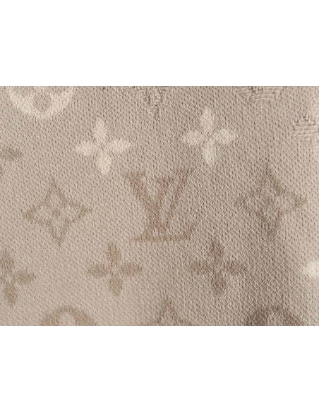 Louis Vuitton all-over print jacquard knit short-sleeved shirt,Louis Vuitton