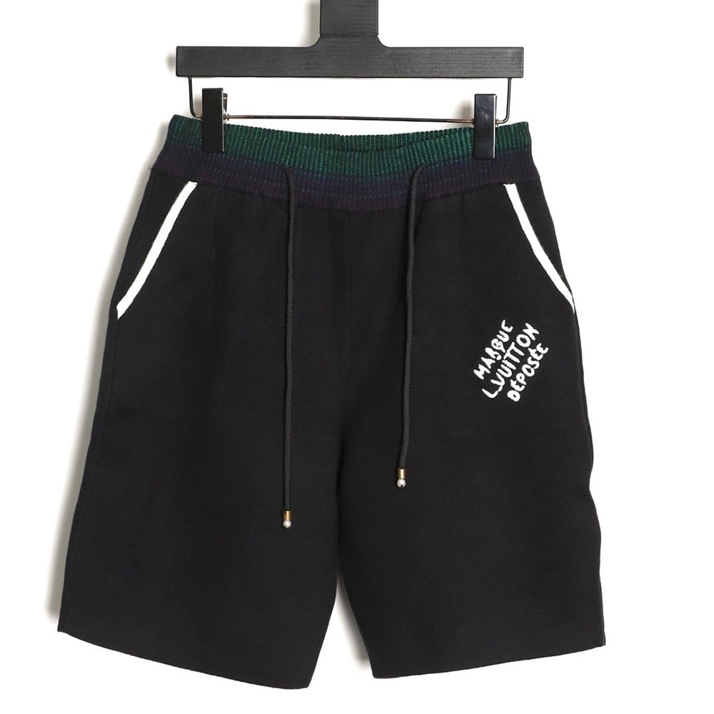 Louis Vuitton Collegiate-Style Knitted Shorts,Louis Vuitton