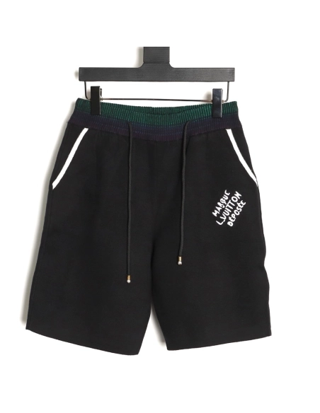 Louis Vuitton Collegiate-Style Knitted Shorts,Louis Vuitton