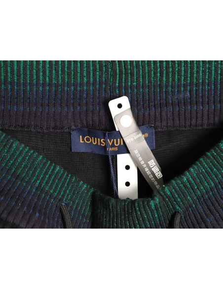 Louis Vuitton Collegiate-Style Knitted Shorts,Louis Vuitton