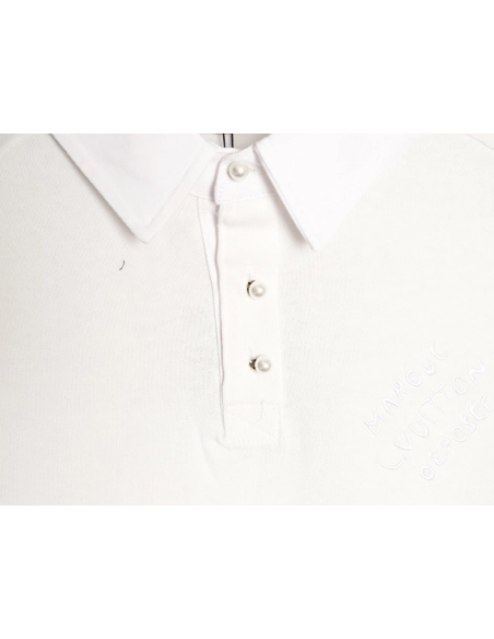 Louis Vuitton Pearl-Button Polo Shirt,Louis Vuitton