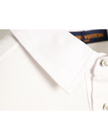 Louis Vuitton Pearl-Button Polo Shirt,Louis Vuitton