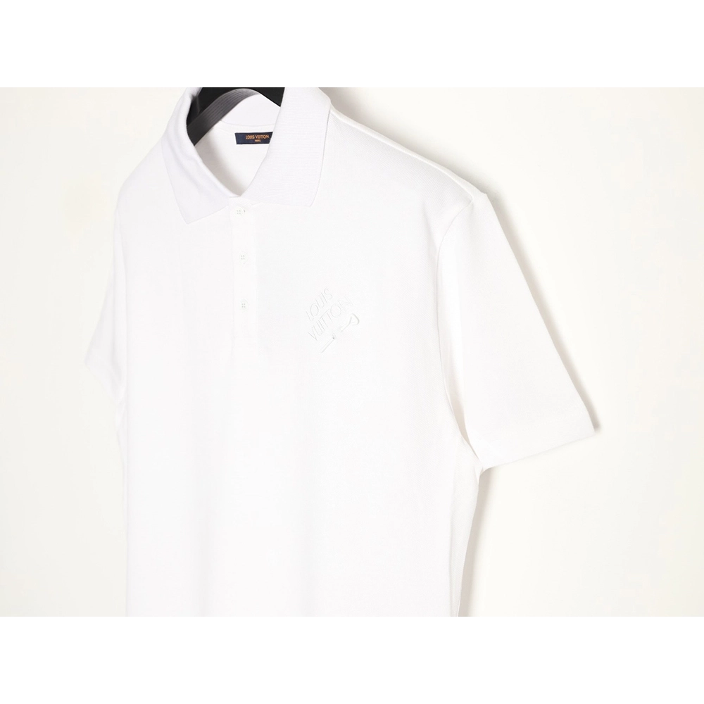 Louis Vuitton Pin-Embroidered Short-Sleeve Polo Shirt,Louis Vuitton