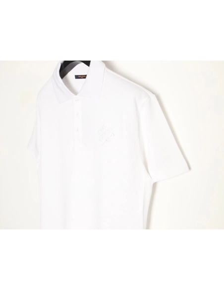 Louis Vuitton Pin-Embroidered Short-Sleeve Polo Shirt,Louis Vuitton