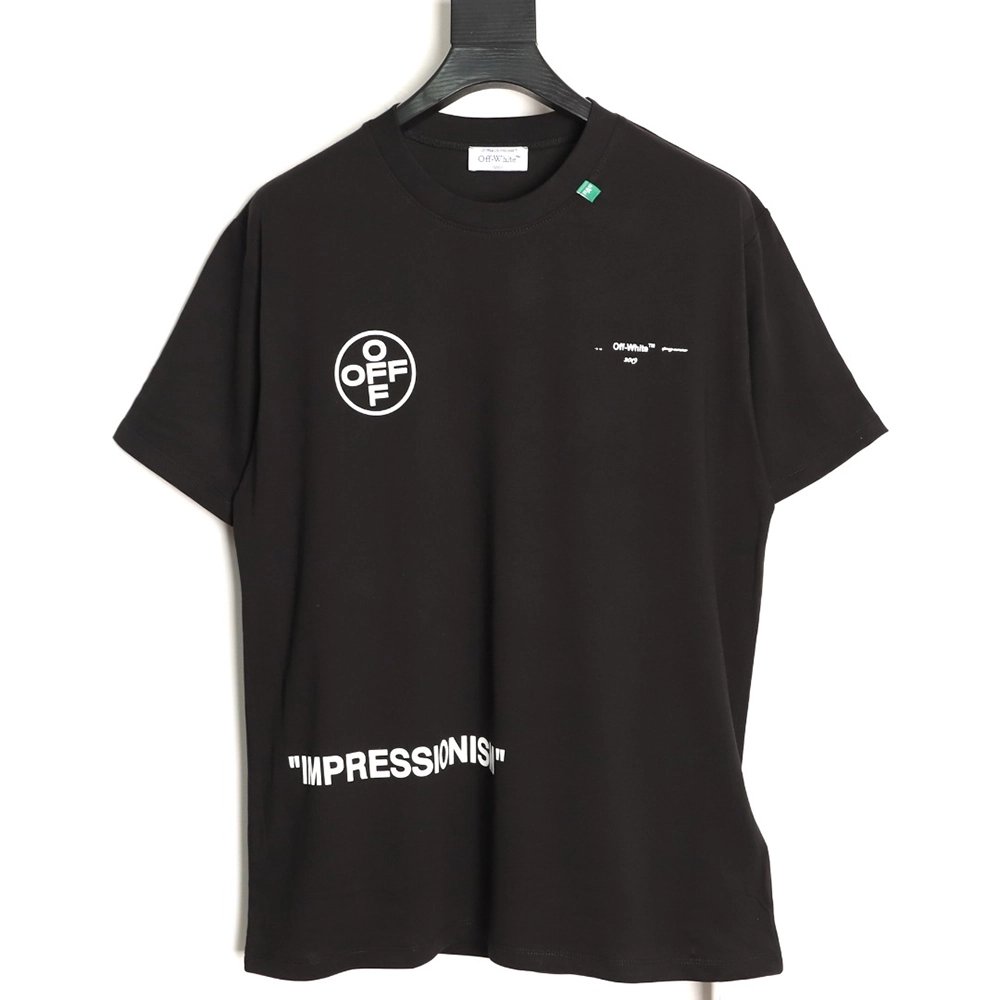 Off-White Pink Arrow Print Short-Sleeve,Off White
