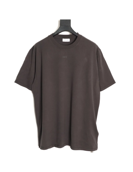 Off-White Washed "Moon Arrow" Short-Sleeve T-Shirt,Off White