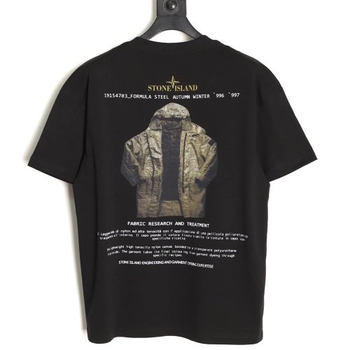 Stone Island Archive Jacket Print Short-Sleeve T-Shirt TSK1,Stone Island