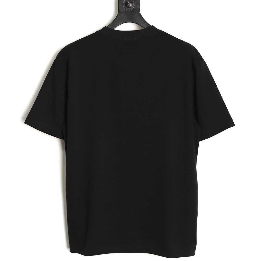 Burberry Plaid Overlapping Pocket Short-Sleeve T-Shirt TSK1,Burberry