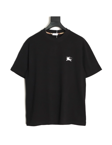 Burberry Terry Logo Embroidered Short-Sleeve T-Shirt TSK1,Burberry