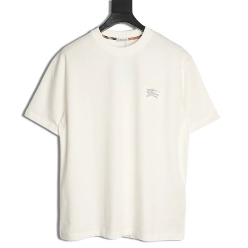 Burberry Terry Logo Embroidered Short-Sleeve T-Shirt,Burberry