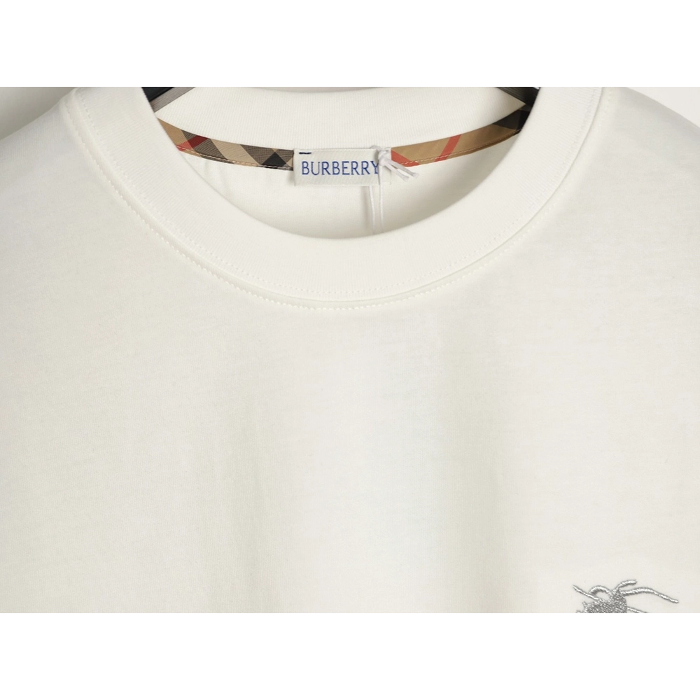 Burberry Terry Logo Embroidered Short-Sleeve T-Shirt,Burberry