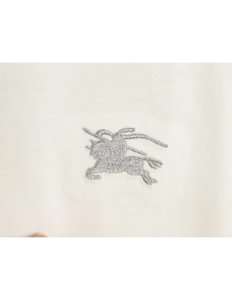 Burberry Terry Logo Embroidered Short-Sleeve T-Shirt,Burberry