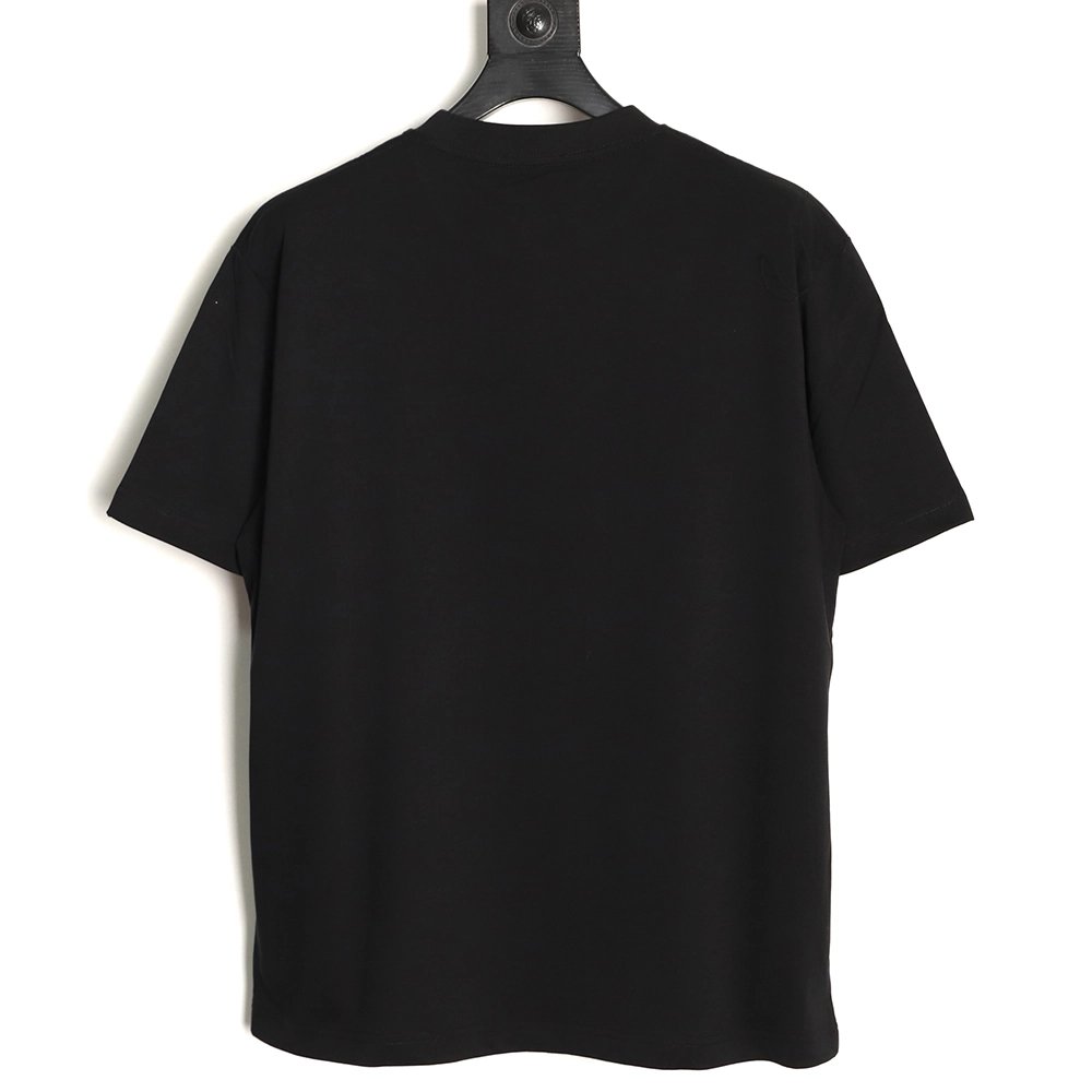 Dior 3D Sketch-Style Letter Embroidery Short-Sleeve T-Shirt TSK1,Dior