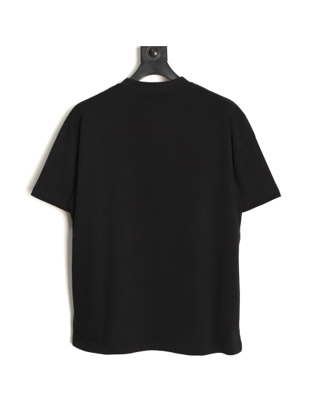 Dior 3D Sketch-Style Letter Embroidery Short-Sleeve T-Shirt TSK1,Dior
