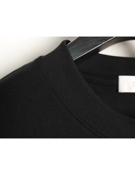 Dior 3D Sketch-Style Letter Embroidery Short-Sleeve T-Shirt TSK1,Dior