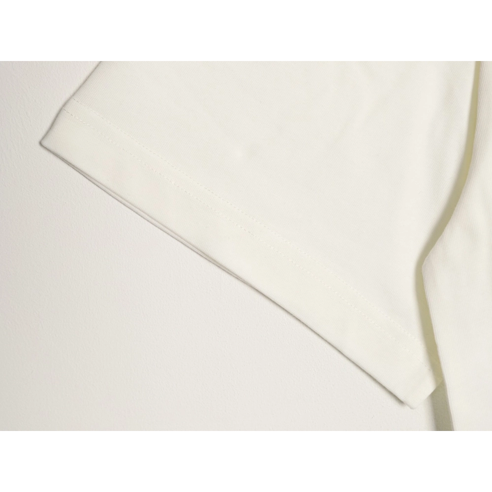 Dior 3D Sketch-Style Letter Embroidery Short-Sleeve T-Shirt,Dior