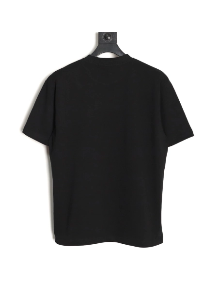 Loewe logo misaligned embroidered short-sleeved shirt,Loewe