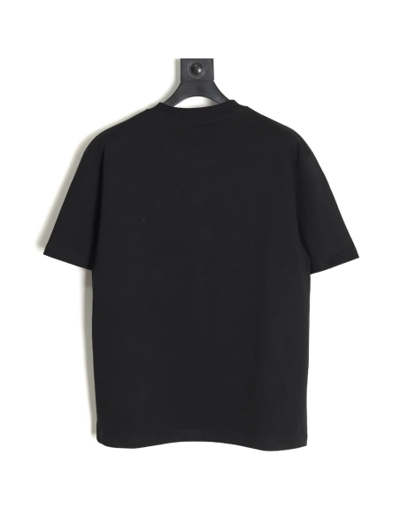 Loewe misaligned logo 3D embroidered short-sleeved shirt TSK1,Loewe