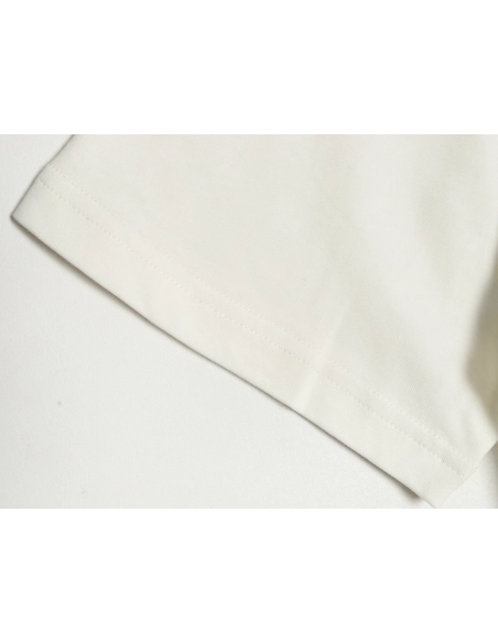 Loewe misaligned logo 3D embroidered short-sleeved shirt,Loewe