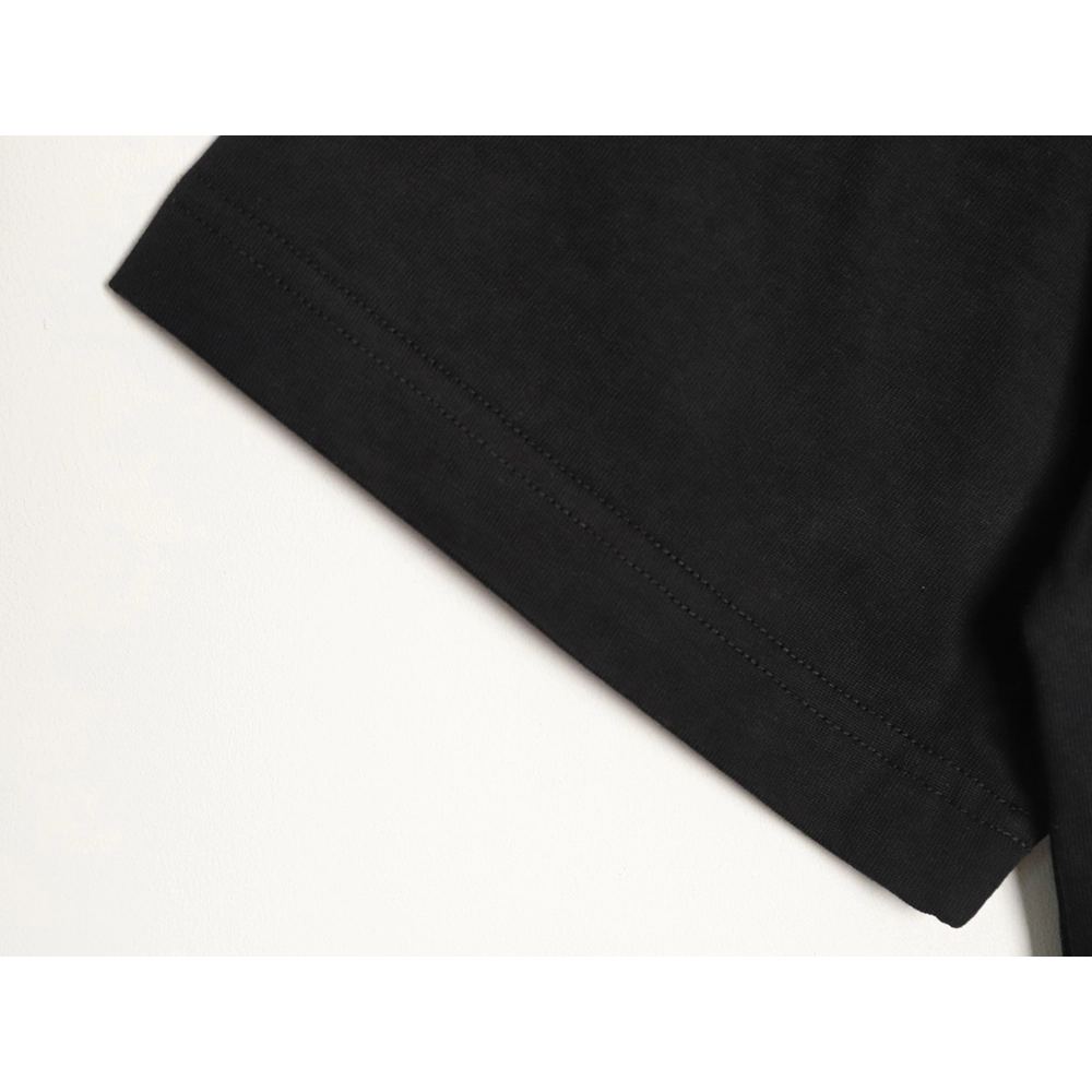 Loewe rice needle embroidery short sleeve TSK1,Loewe