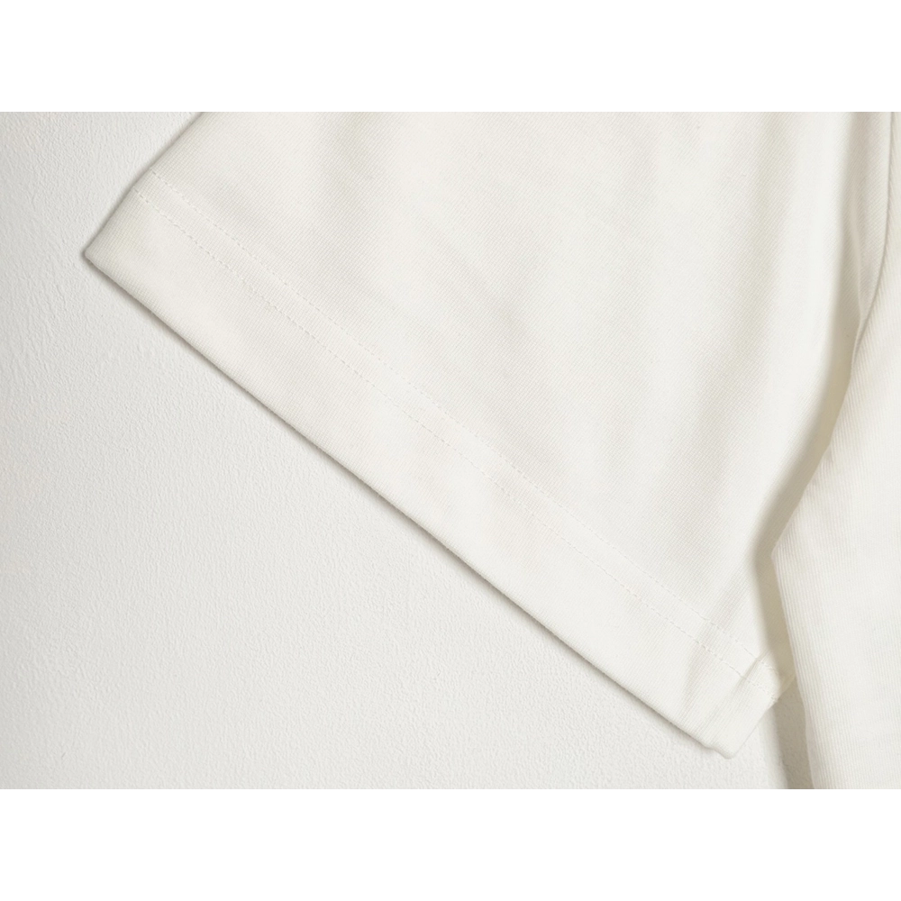 Loewe rice needle embroidery short sleeve,Loewe