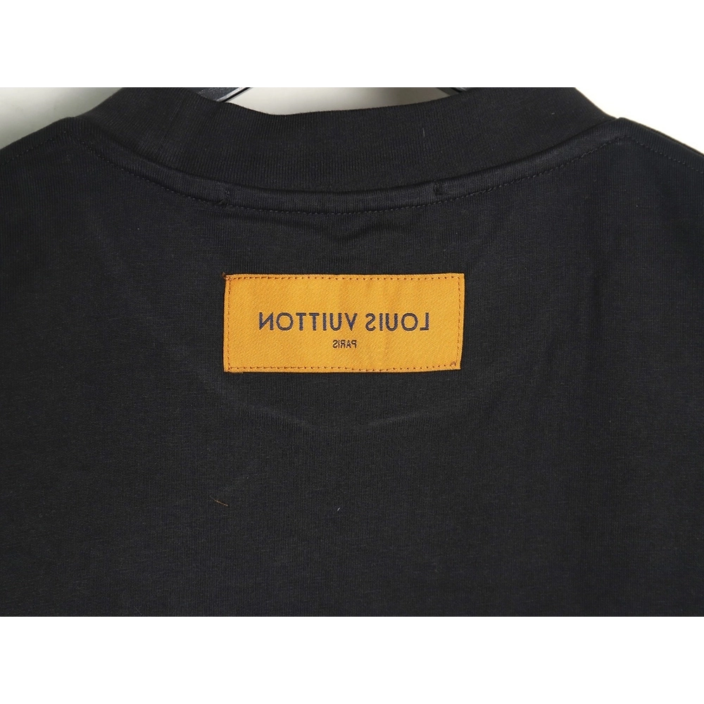 Louis Vuitton 1854 Puppy Embroidery Short-Sleeve T-Shirt,Louis Vuitton