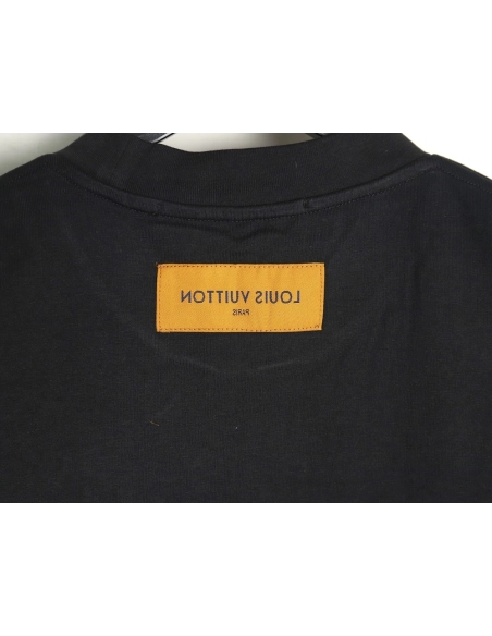 Louis Vuitton 1854 Puppy Embroidery Short-Sleeve T-Shirt,Louis Vuitton