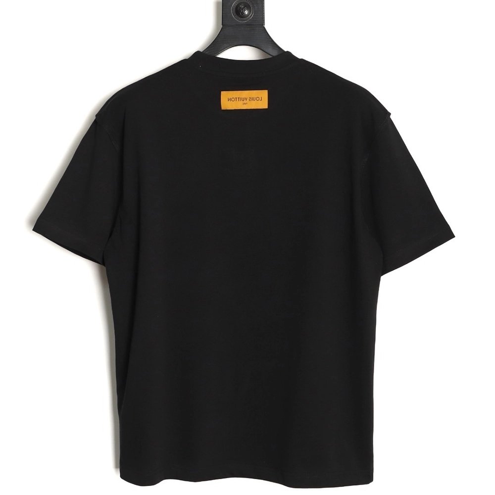 Louis Vuitton embossed short-sleeved shirt TSK1,Louis Vuitton