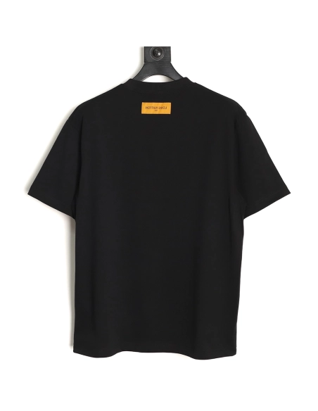 Louis Vuitton Embroidered Short-Sleeve T-Shirt TSK1,Louis Vuitton