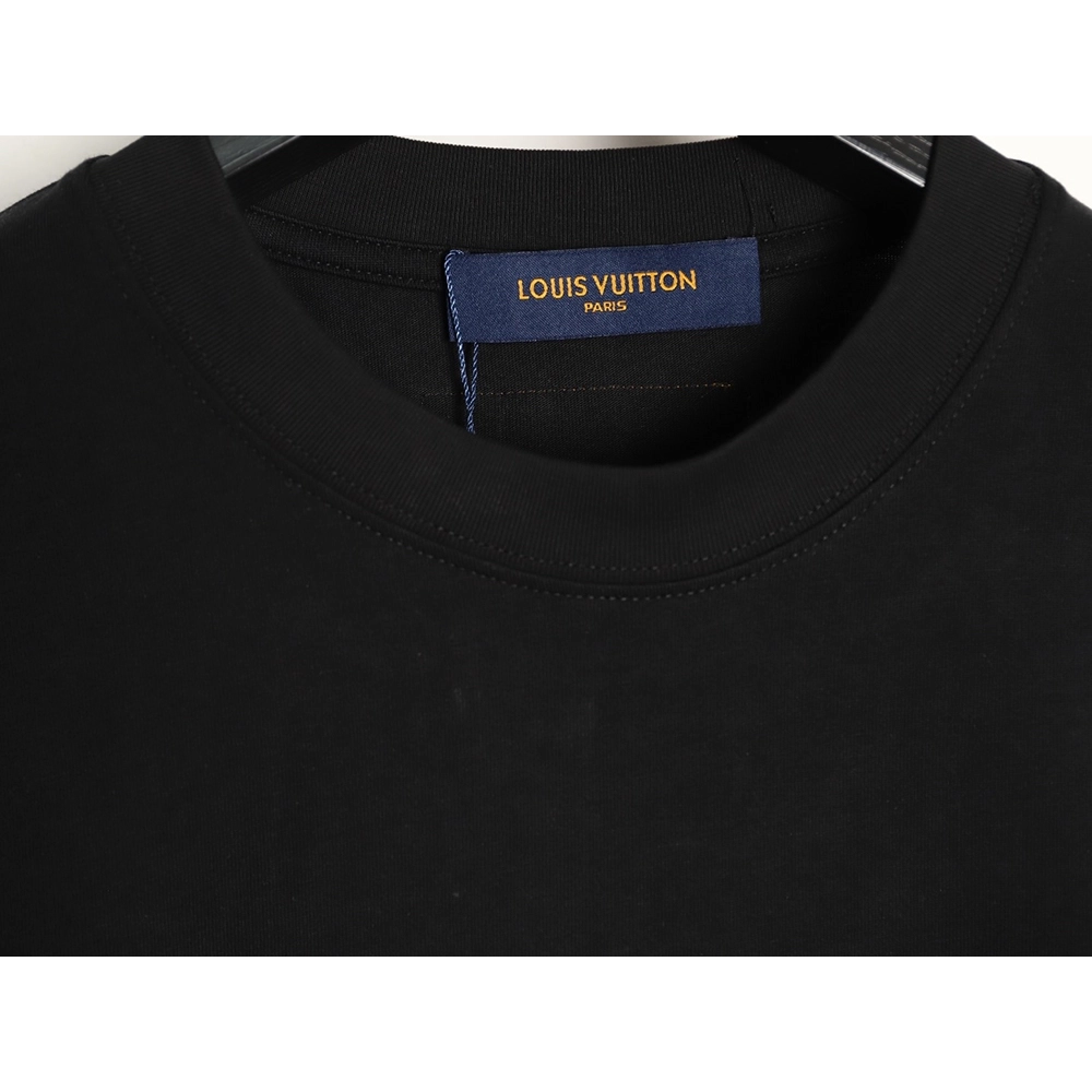 Louis Vuitton Embroidered Short-Sleeve T-Shirt TSK1,Louis Vuitton