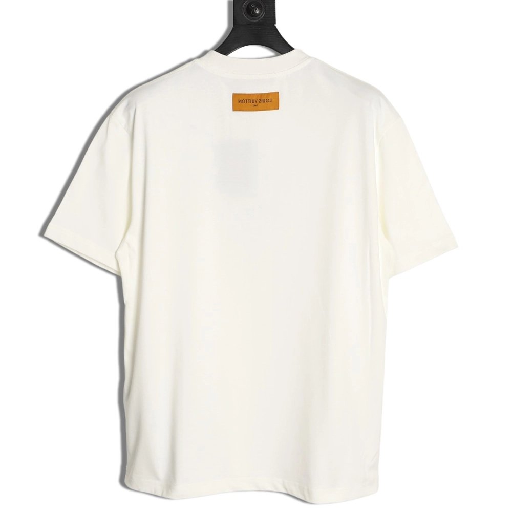 Louis Vuitton Embroidered Short-Sleeve T-Shirt,Louis Vuitton