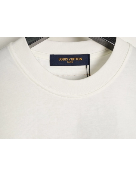 Louis Vuitton Embroidered Short-Sleeve T-Shirt,Louis Vuitton