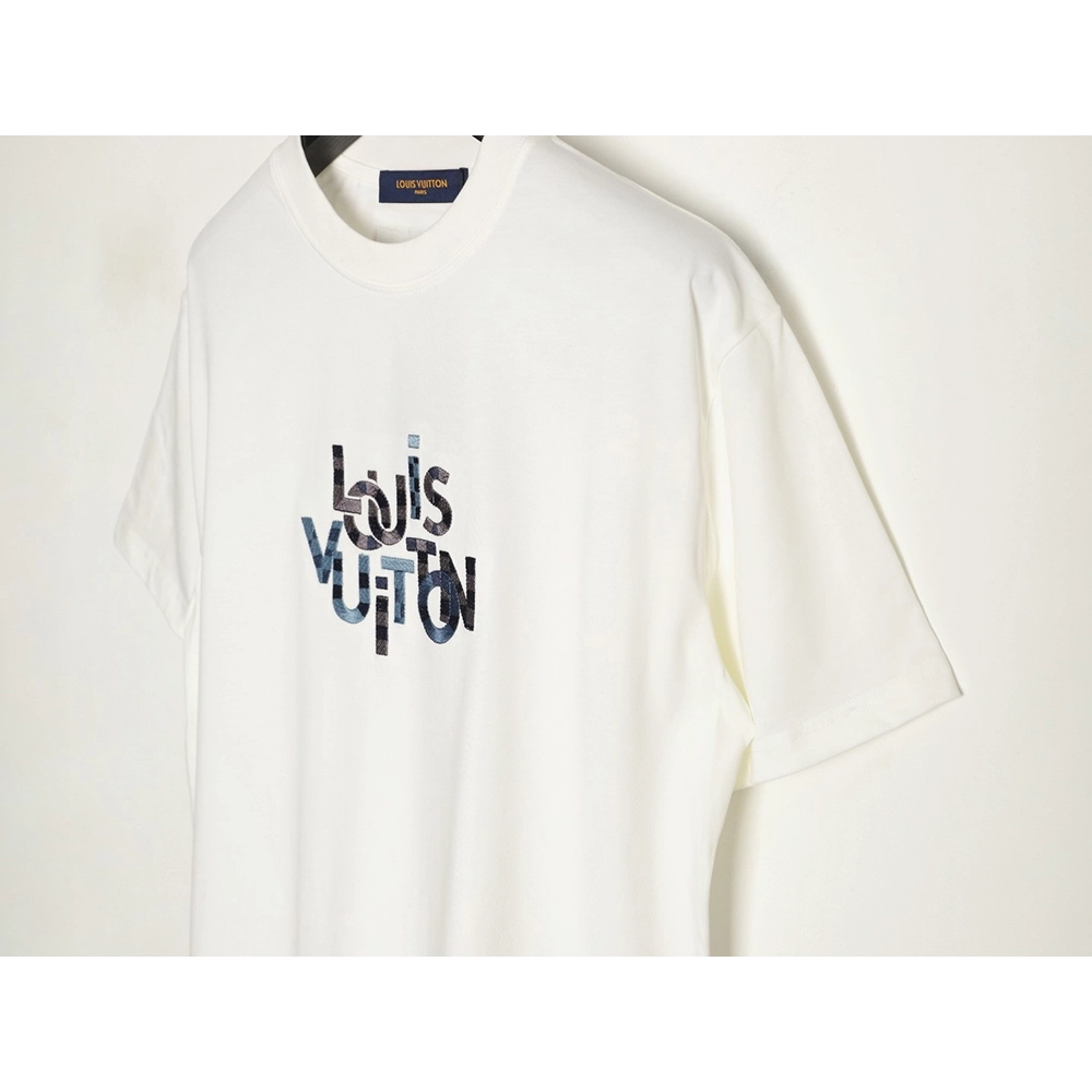Louis Vuitton Embroidered Short-Sleeve T-Shirt,Louis Vuitton