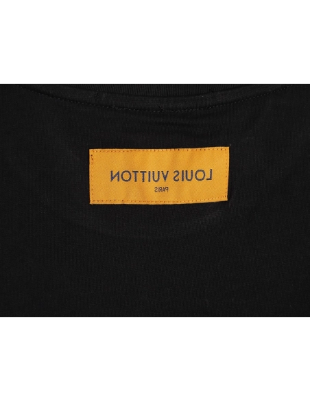 Louis Vuitton gradient all-over logo print short-sleeved shirt TSK3,Louis Vuitton