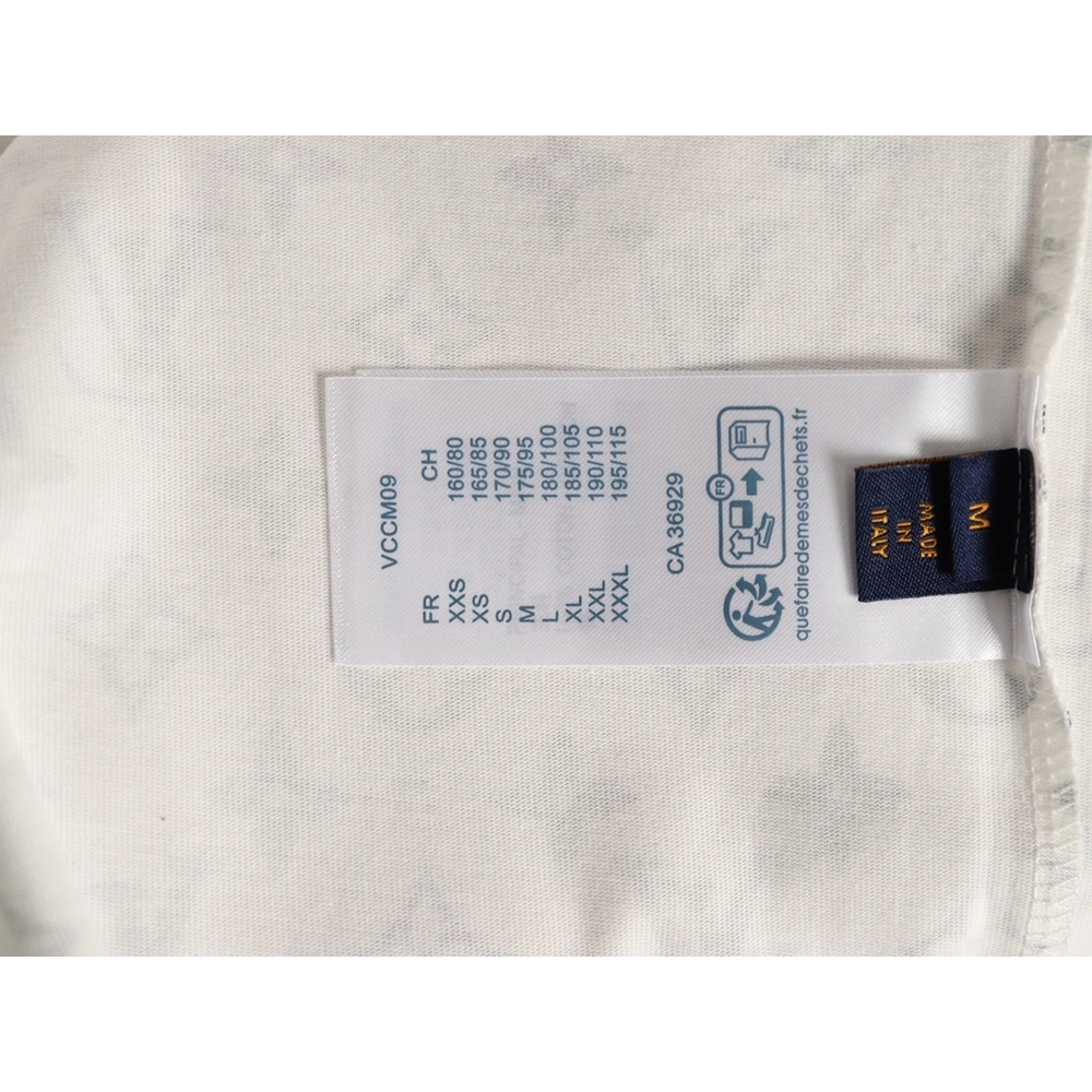 Louis Vuitton gradient all-over logo print short-sleeved shirt TSK2,Louis Vuitton