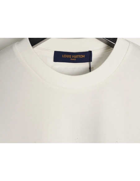 Louis Vuitton gradient all-over logo print short-sleeved shirt TSK2,Louis Vuitton