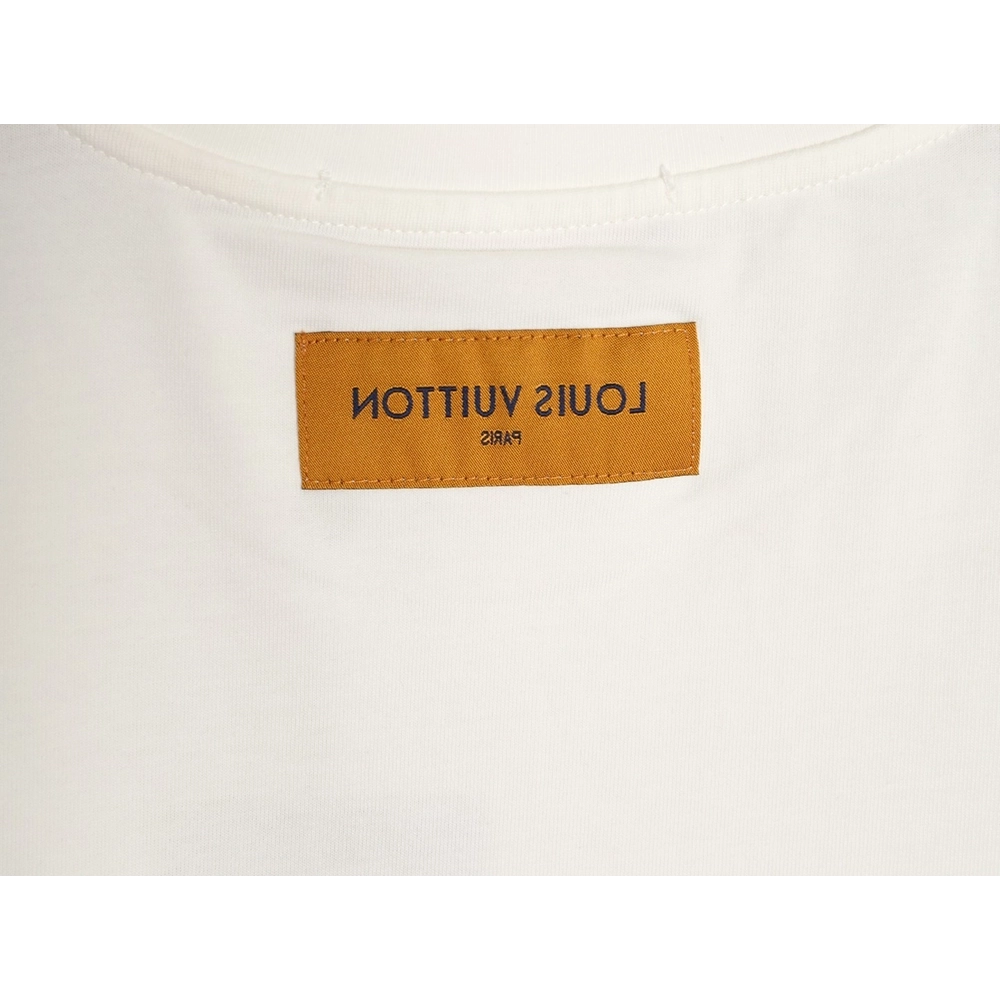 Louis Vuitton gradient all-over logo print short-sleeved shirt TSK2,Louis Vuitton