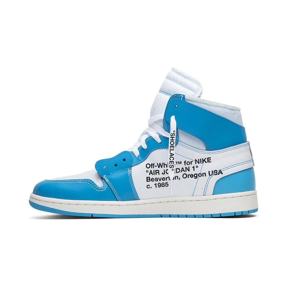 Off White x Air Jordan 1 Retro High OG UNC,OFF-WHITE 1,OFF-WHITE,NIKE SHOES Reps