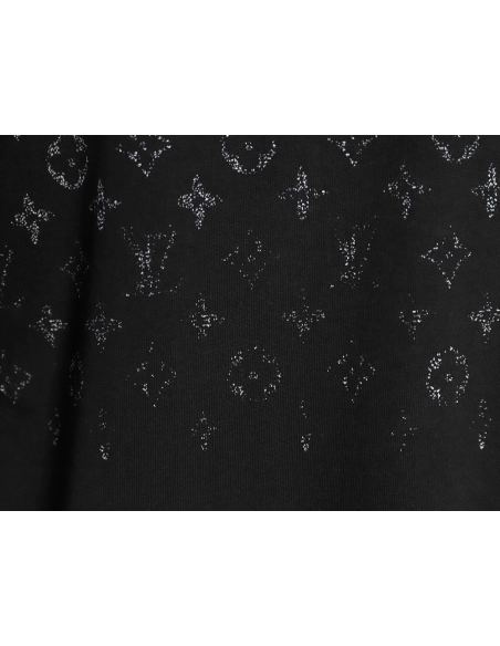 Louis Vuitton gradient all-over logo print short-sleeved shirt TSK1,Louis Vuitton